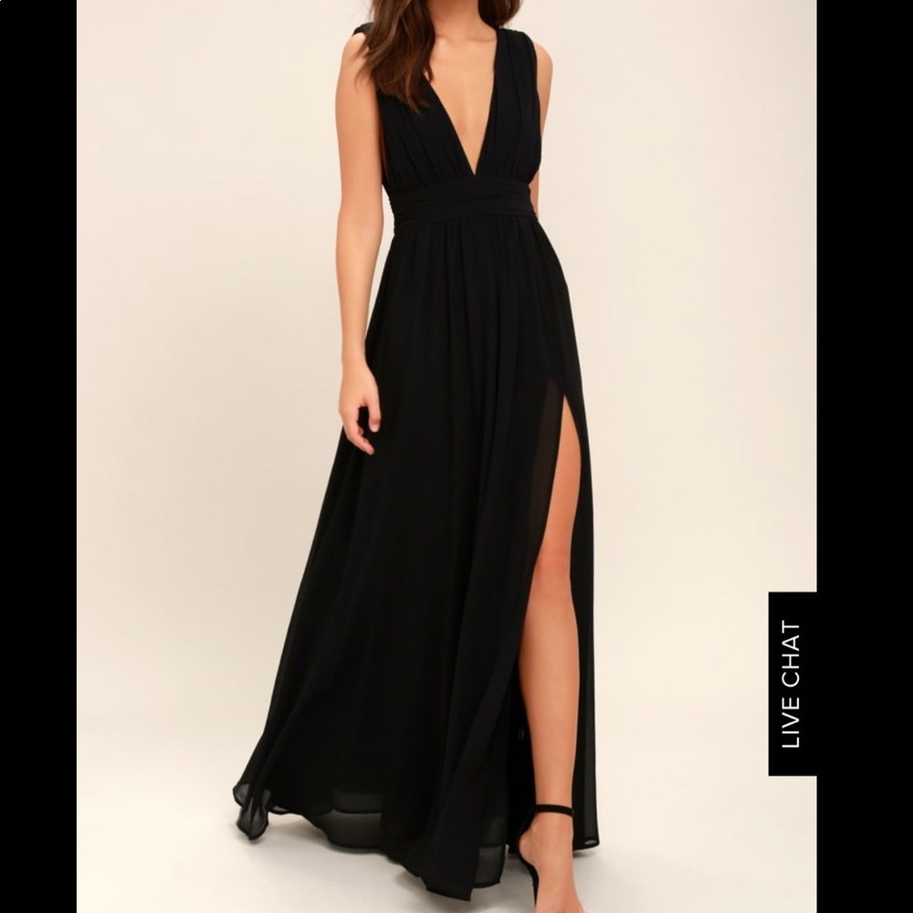 LuLu black dress